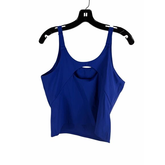 NWT SPANX® Get Moving Shelf Tank- Deep Azure- Size L - Picture 4 of 7